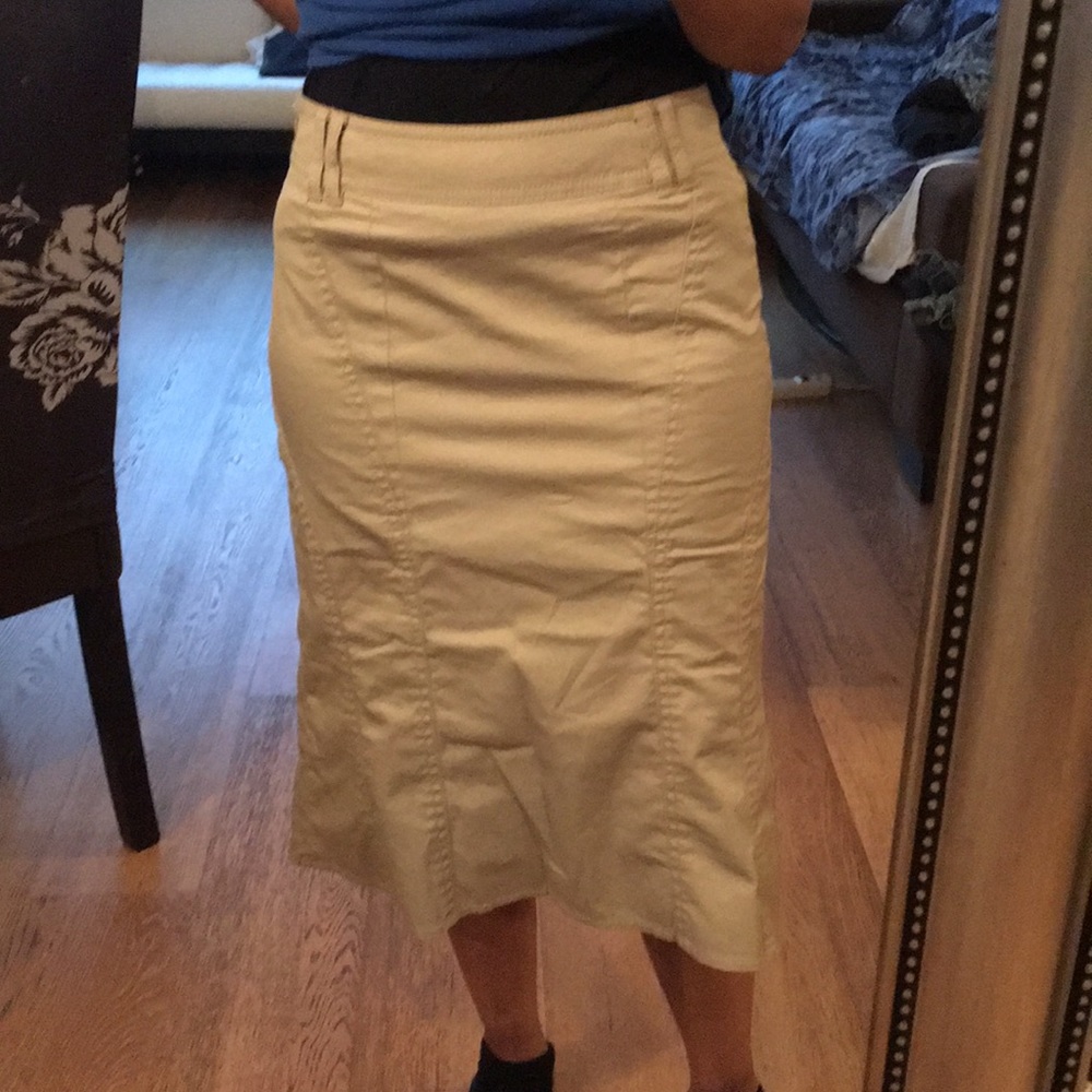 Esprit tan skirt